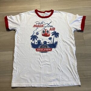 Disney Skyliner There's Magic In The Air Ringer Shirt Kids Youth Sz XL Women's S